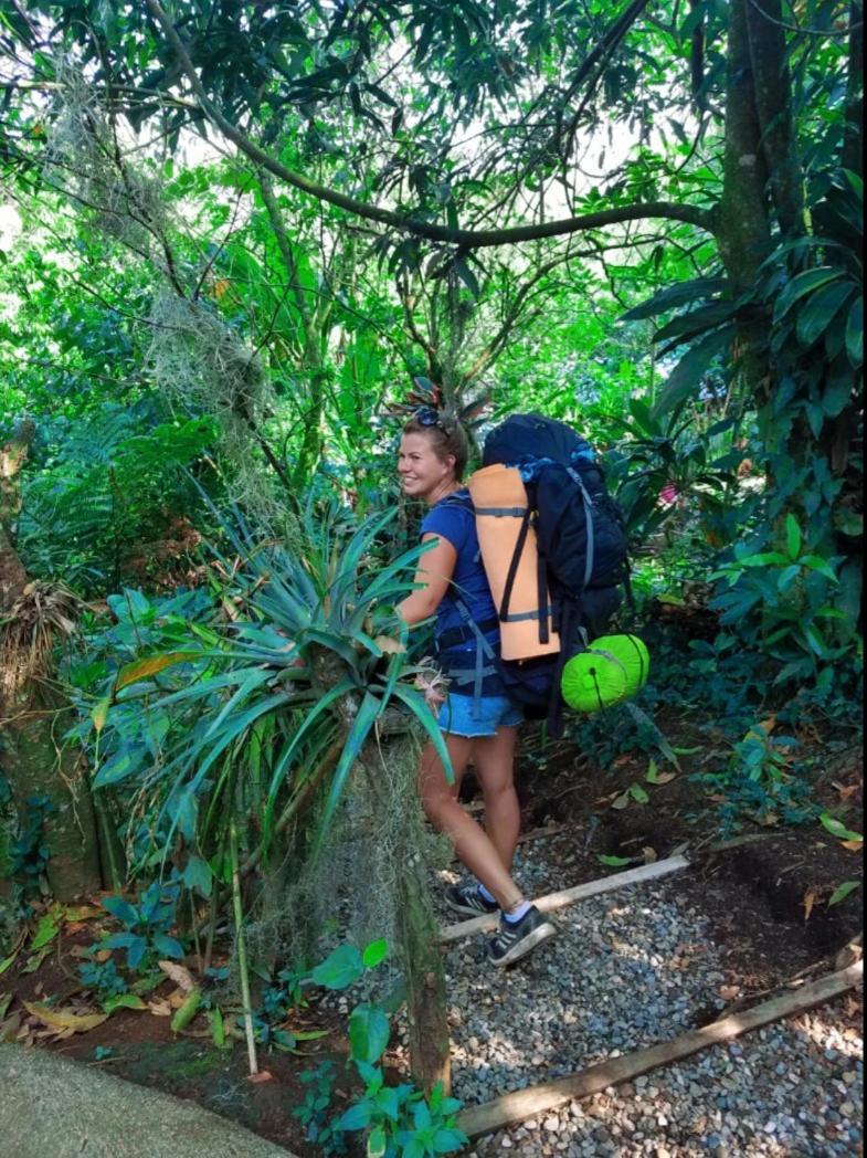 Hostal Azul Del Lago Agua Azul Ngoại thất bức ảnh